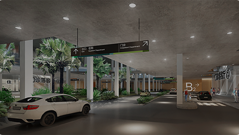 医院大厅渲染图