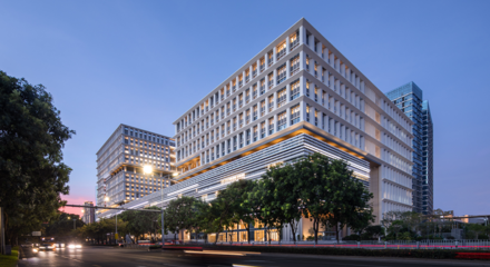 深圳市新华医院外观图